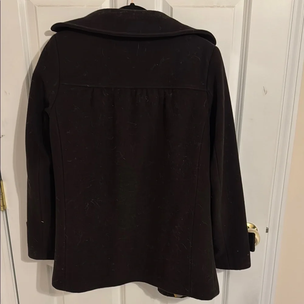 Calvin Klein Women's Black Peacoat - Picture 2 of 2